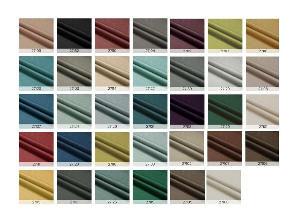 Chaise moderne en bois Noyer foncé et tissu au choix Cekuza-Tissu 27108