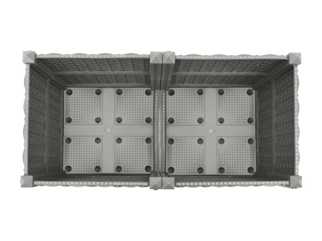 Lit surélevé 80x40x38 cm Polypropylène