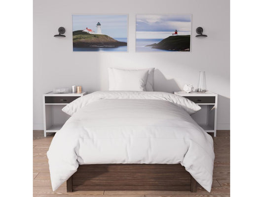 Couette blanche 140x200 cm DOUCEUR par Soleil d'Ocre