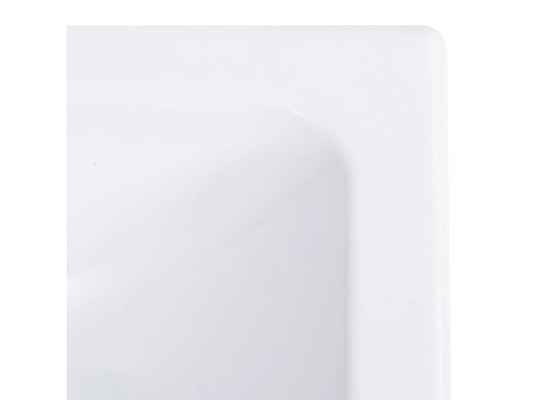 Lavabo salle de bain blanche 40x22x90 cm 02 0002654