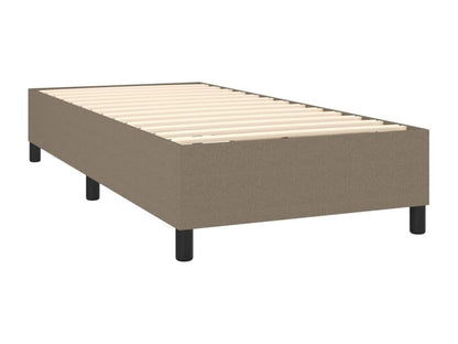 Sommier à Vertchez de lit matelas et LED Vertchez 100x200 cm Tissu