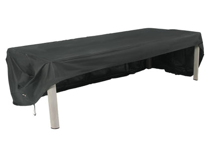 Housse de protection pour table de jardin rectangulaire - L 310 x P 130 x H 70 cm - Meublita