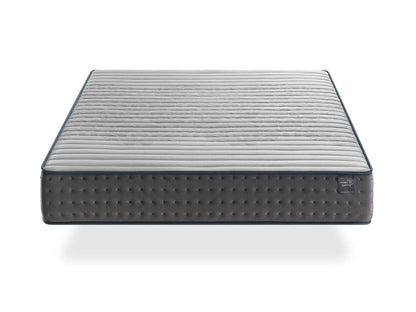 Matelas mousse 120x200 Vertchez Epaisseur 25 CM Multicouche antistress ergonomique et respirant- Fermete 3/5 Moyenne