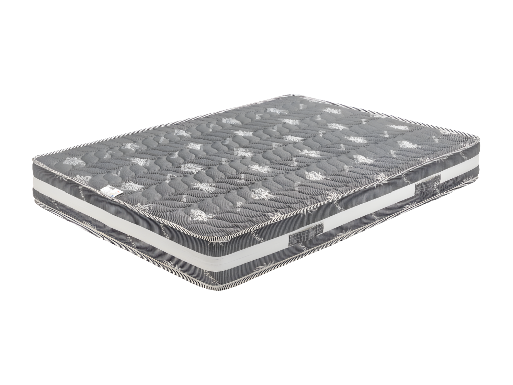 Matelas 160x190x22 cm - Très Ferme - Face Hiver Laine - Meublita rembourrage polesther - ame polyuréMeublita poli