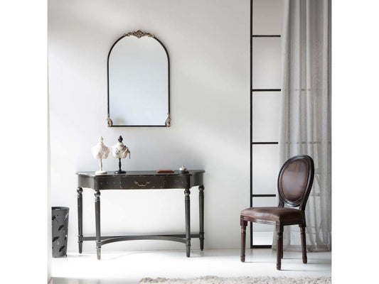 Console en bois avec 1 tiroir 125x42.5x78