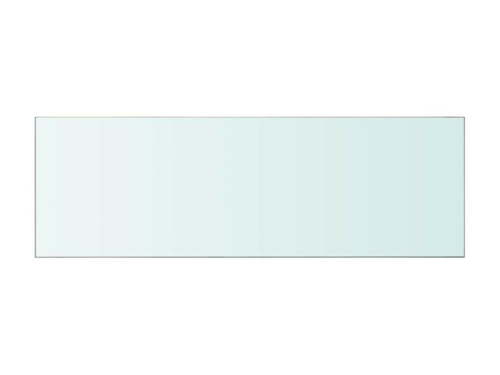 Panneau pour étagère Verre transparent 90x30