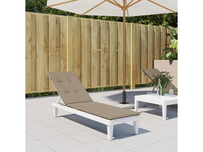 Coussin de chaise de terrasse Vertchez 75 105 x50x3 cm