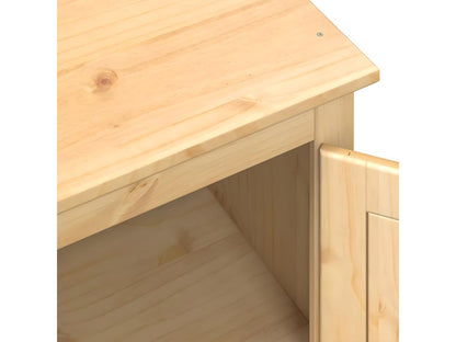 Garde-robe Vertchez 76x50x170 bois de pin massif