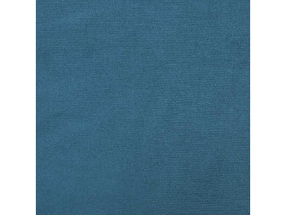 Cadre de lit ottoman sans matelas bleu foncé 90x200 cm velours