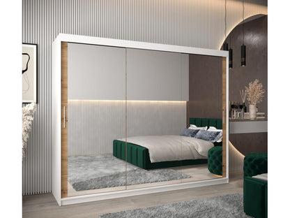 Armoire Vertchez 3 à Portes Coulissantes 200/250/62 3 Portes Blanc/Vertchez