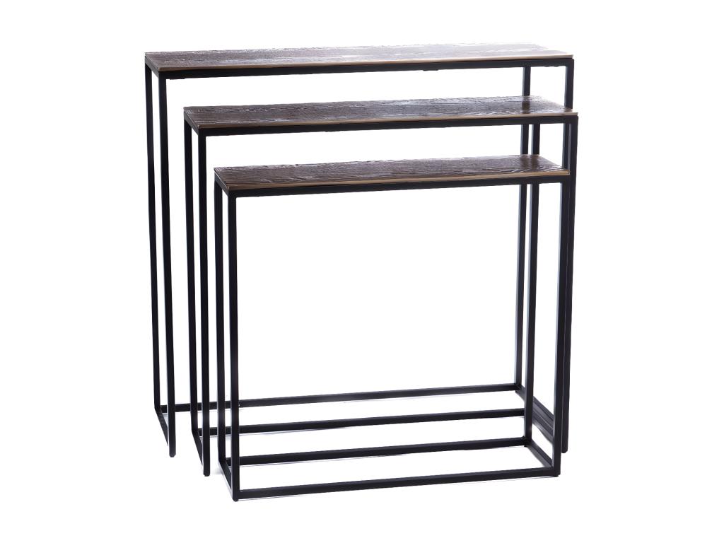 Set de 3 consoles Vertchez