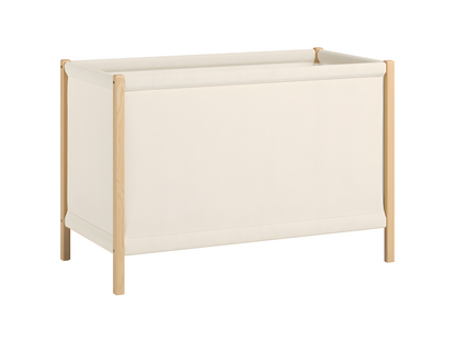 Lit bébé 60x120 et commode 3 tiroirs Vertchez - Blanc