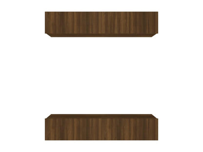 Meubles TV 4 pcs chêne marron 80x30x30 cm bois ingénierie