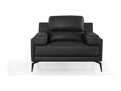 Fauteuil cuir Design Vertchez Noir