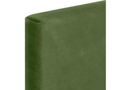 Vertchez Tête de Lit Velours Lisse 80x50 Lits 80/90 - Vert Vertchez