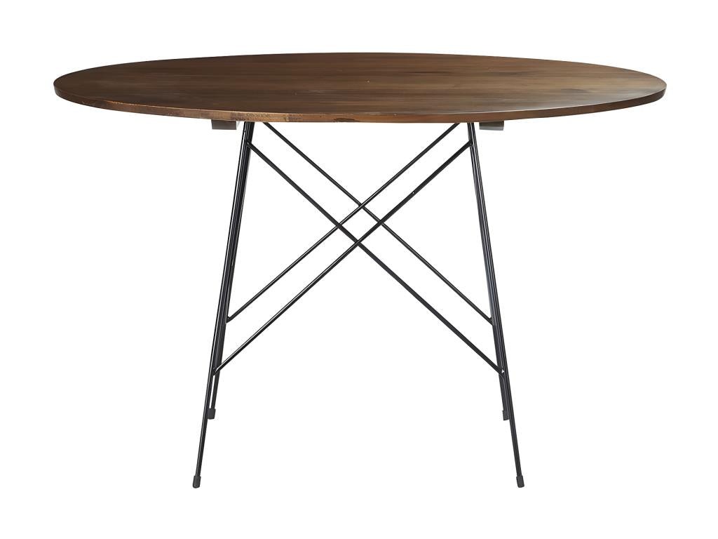 Table en Meublita massif finition noyer 4 pers.