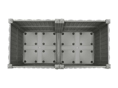 Lit surélevé 80x40x38 cm Polypropylène