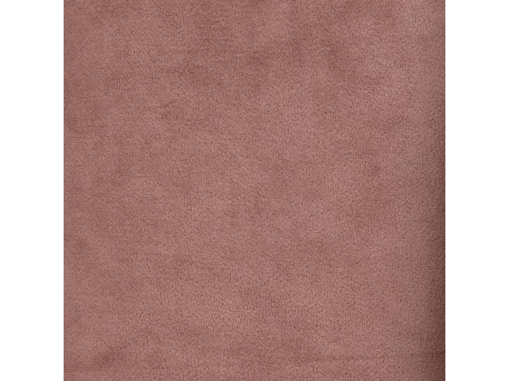 Pouf fauteuil velours rose - SIRENA