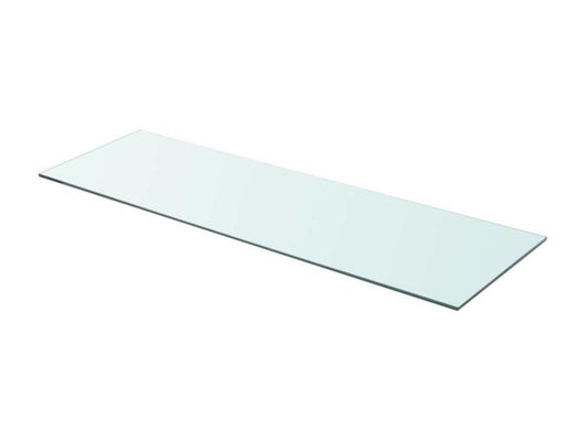 Panneau pour étagère Verre transparent 90x30