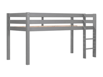Lit Enfant Vertchez Fleur 90x200cm Gris