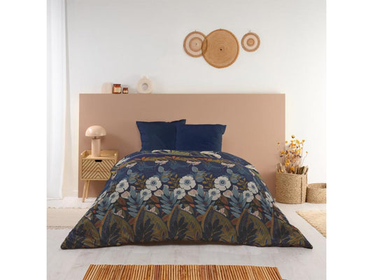 Couette imprimée La Florale - Chaude 350g/m2 - 140x200cm
