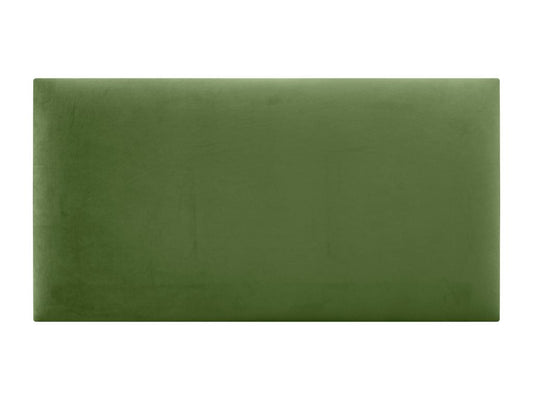 Vertchez Tête de Lit Velours Lisse 80x50 Lits 80/90 - Vert Vertchez