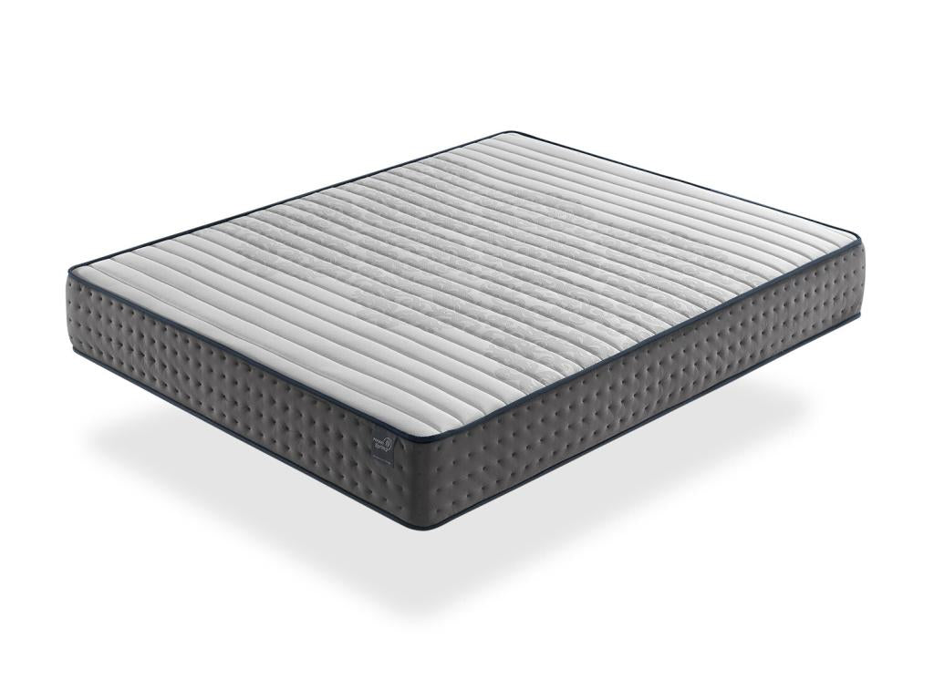 Matelas mousse 120x200 Vertchez Epaisseur 25 CM Multicouche antistress ergonomique et respirant- Fermete 3/5 Moyenne