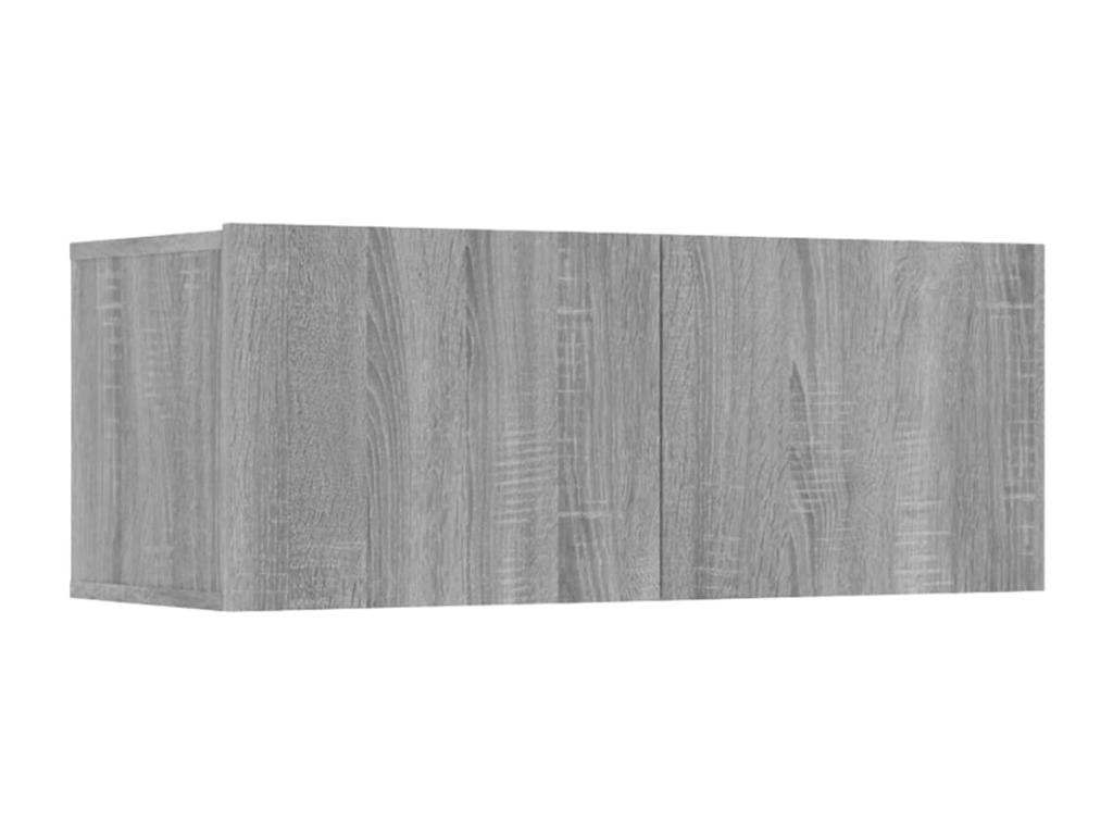 Meubles TV 4 pcs chêne marron 80x30x30 cm bois ingénierie