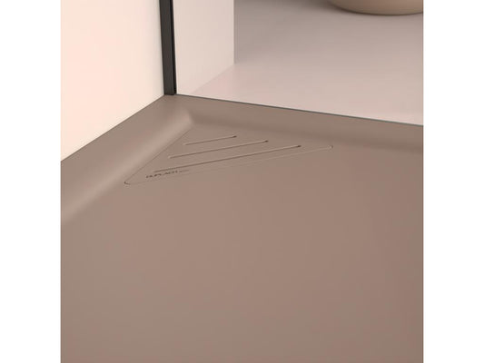 Receveur de douche Meublita finition Lisse Meublita grille de couleur - 200x70 cm